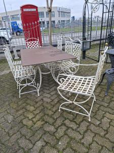 Wrought iron table